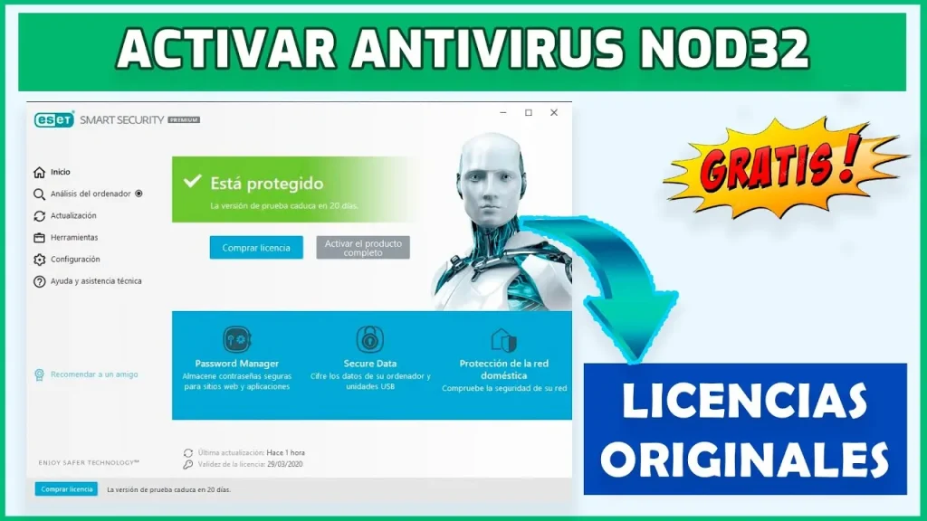 generar licencia eset nod32 security